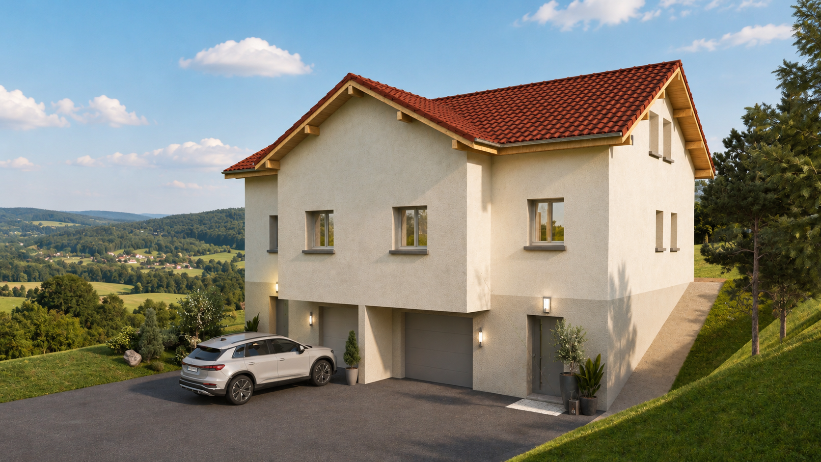 PRETE A CONSTRUIRE A MORTEAU VILLAS DES ALOUETTES 1 - photo 2