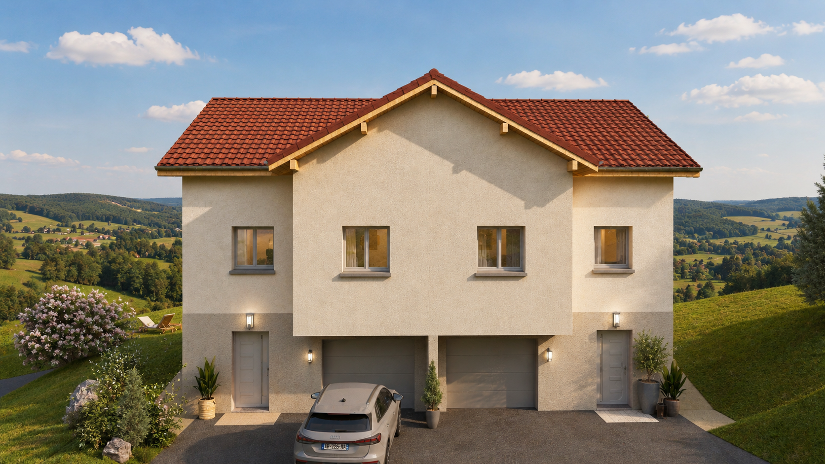 PRETE A CONSTRUIRE A MORTEAU VILLAS DES ALOUETTES 1 - photo 3