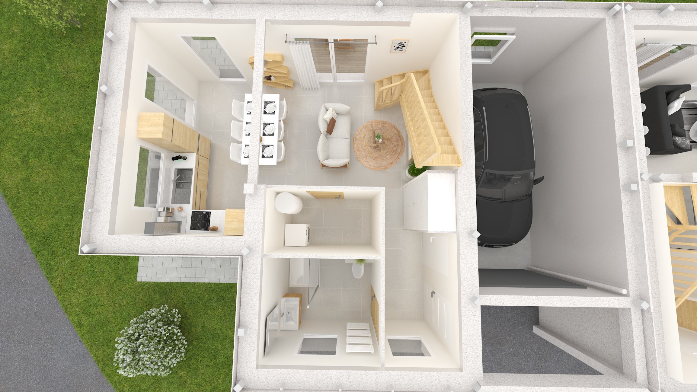 Plan 3D - LES VILLAS DU MOULIN JOUGNE
