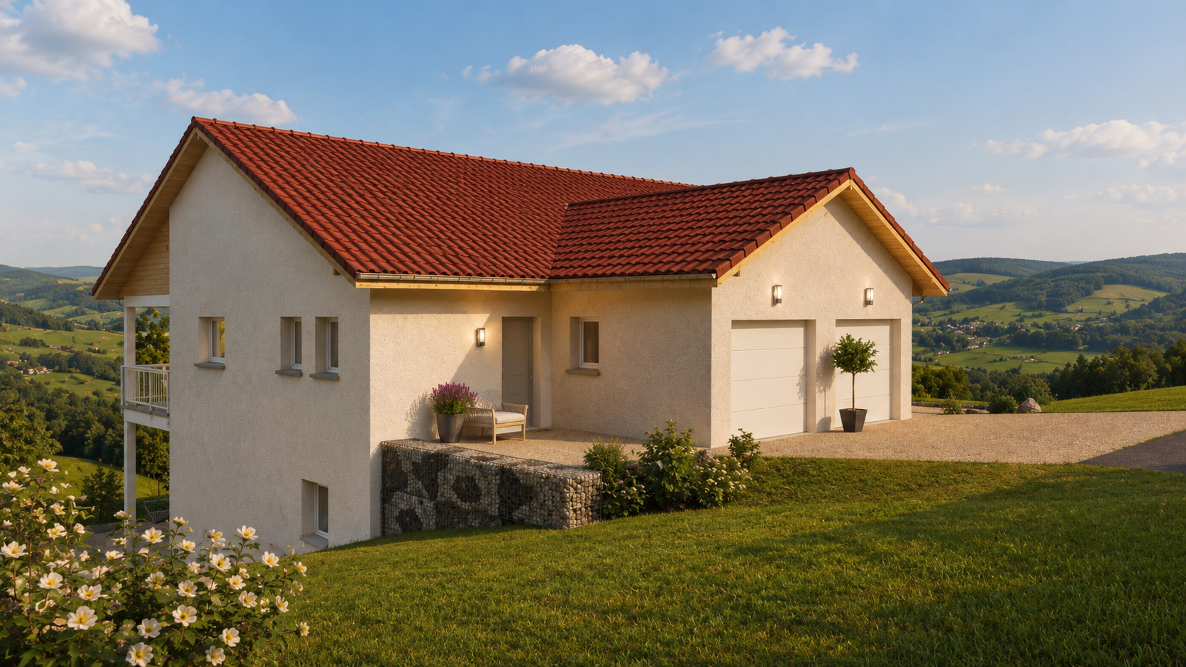 PRETE A CONSTRUIRE MORTEAU LES VILLAS DES ALOUETTES 2 - photo 2